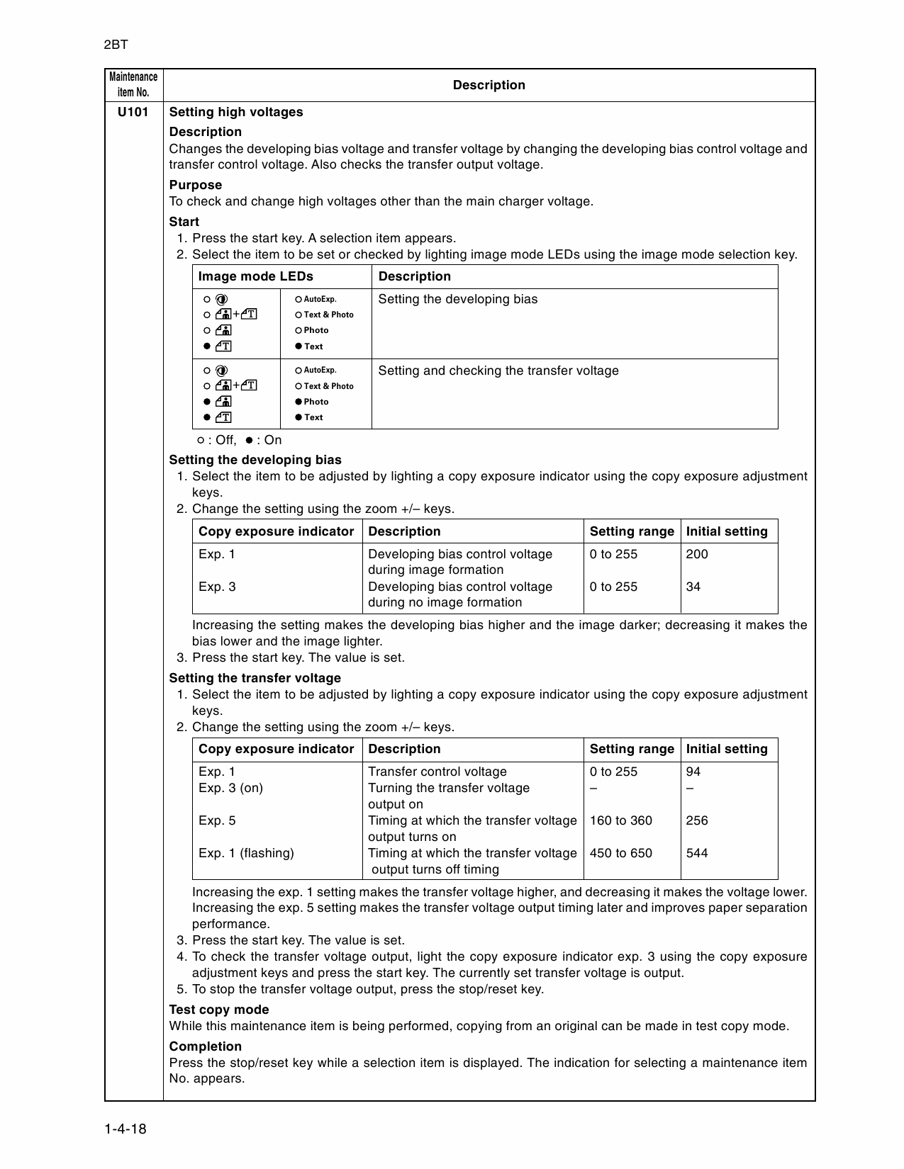 KYOCERA Copier KM-1505 Parts and Service Manual-3